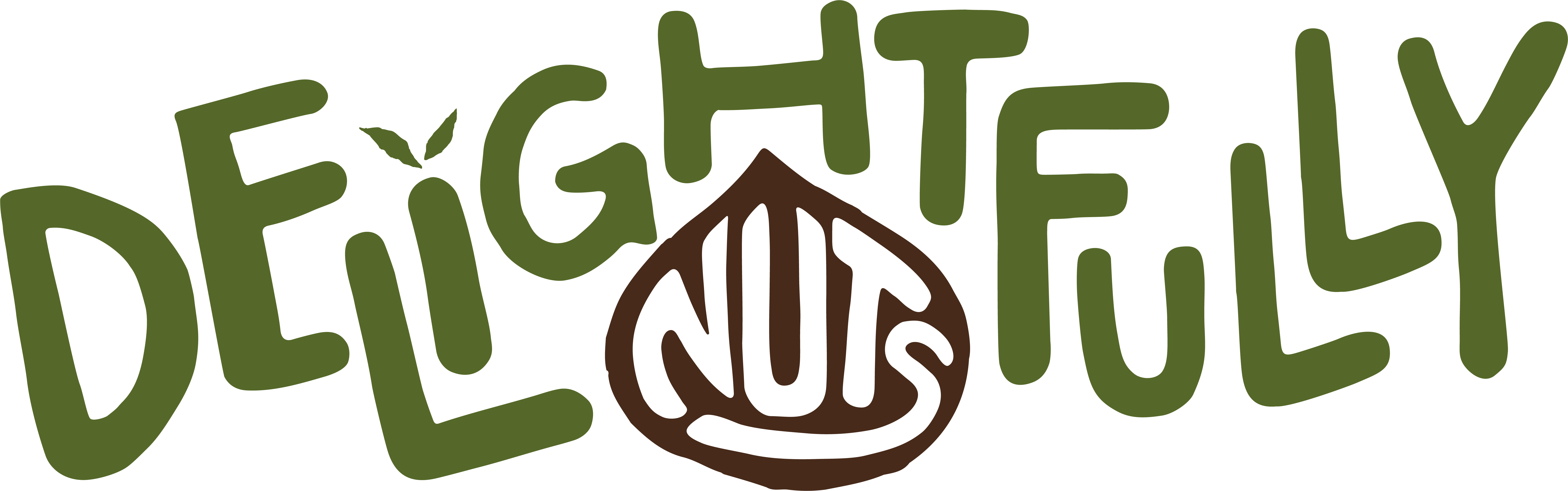 Delightfully Nuts main logo